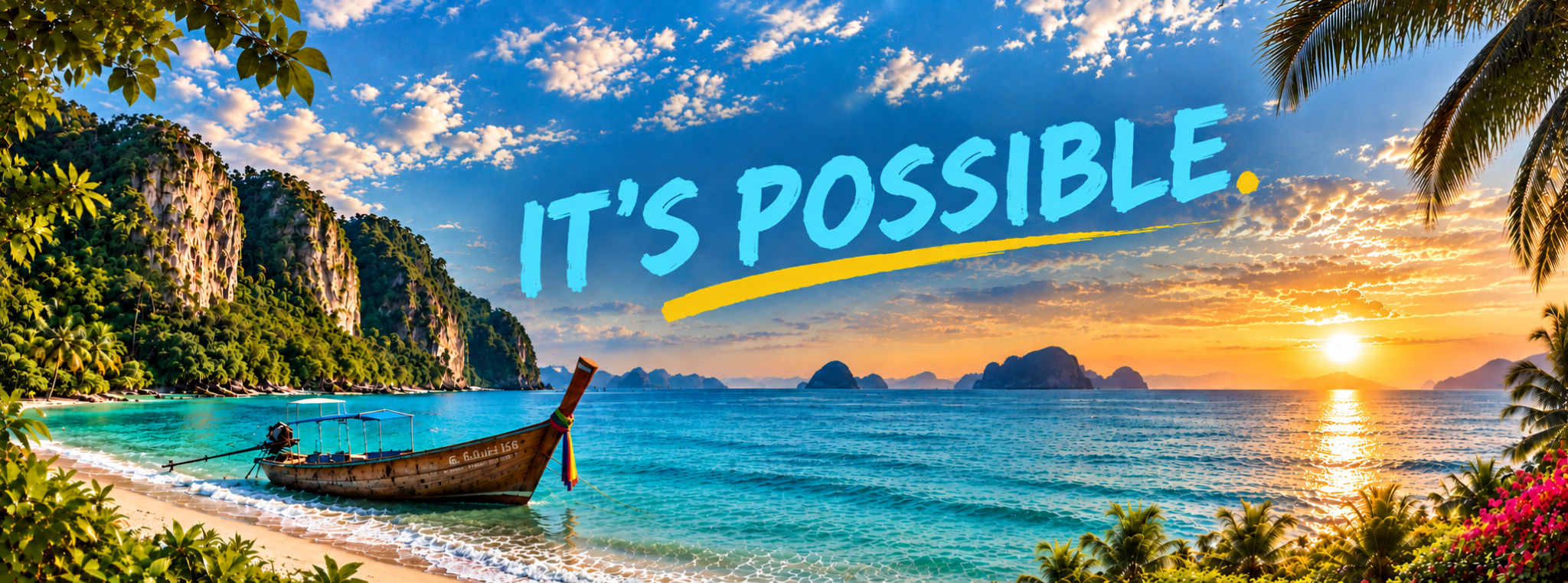 It's Possible tropical seascape
